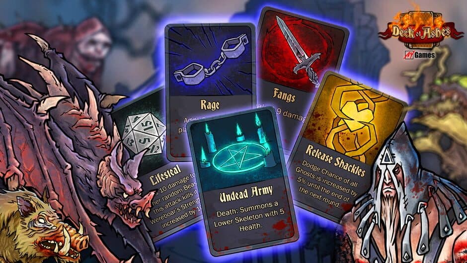 Deck of Ashes screenshot