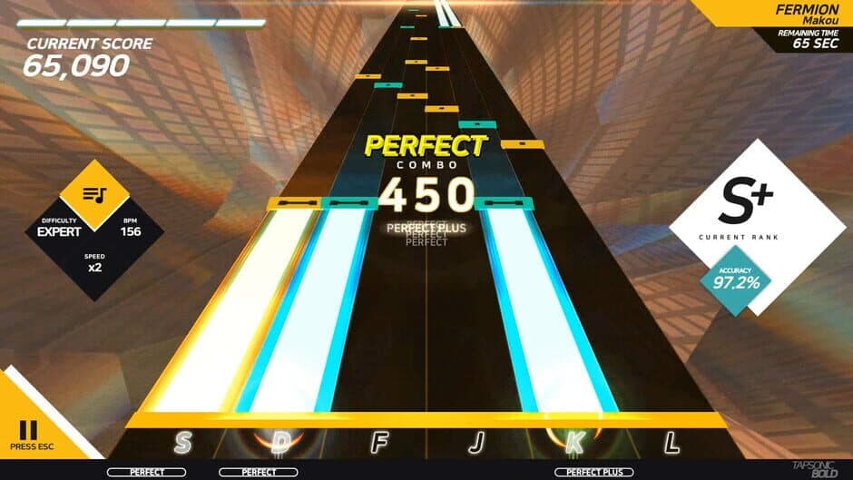 Tapsonic Bold screenshot