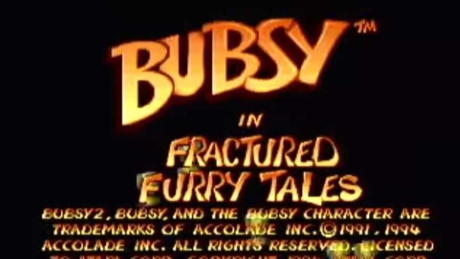 Bubsy in Fractured Furry Tales screenshot