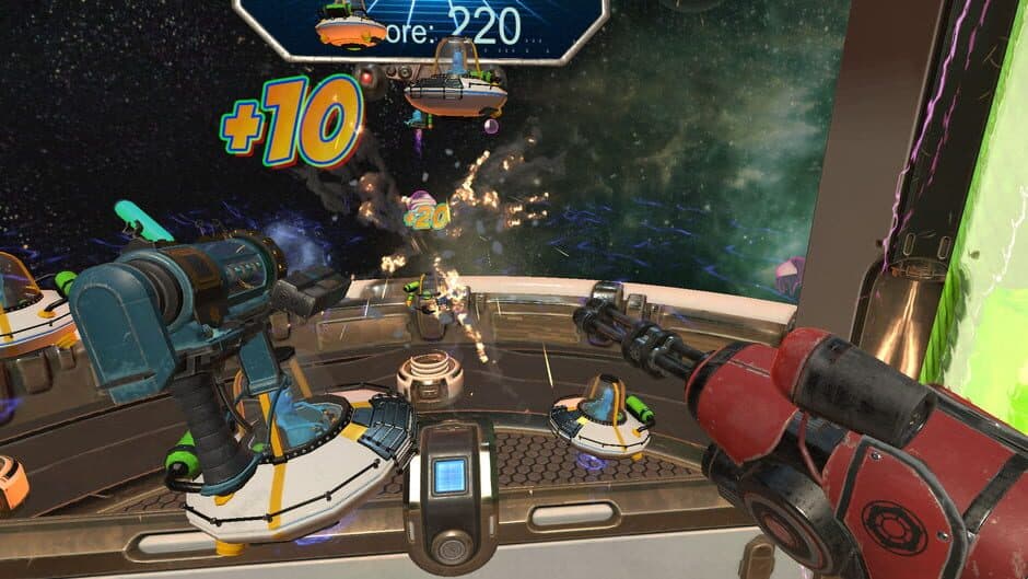 Aliens Attack VR screenshot