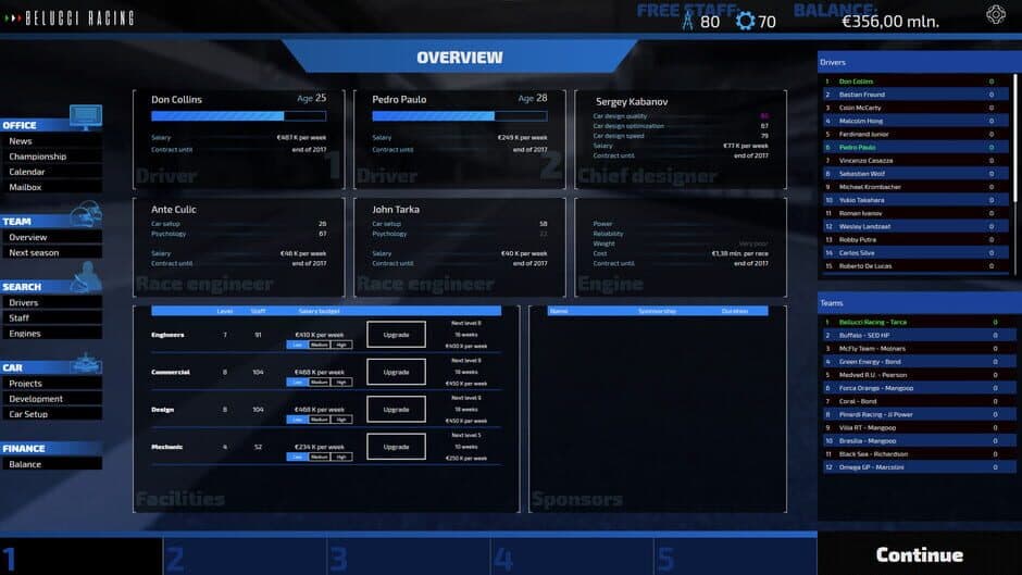 Open Wheel Manager screenshot