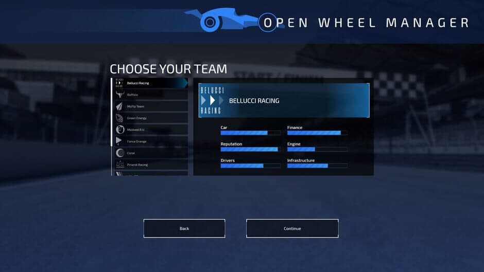 Open Wheel Manager screenshot