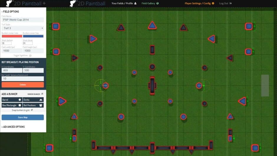 2D Paintball screenshot