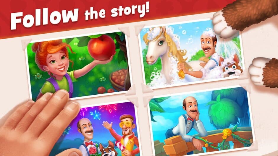 Gardenscapes screenshot