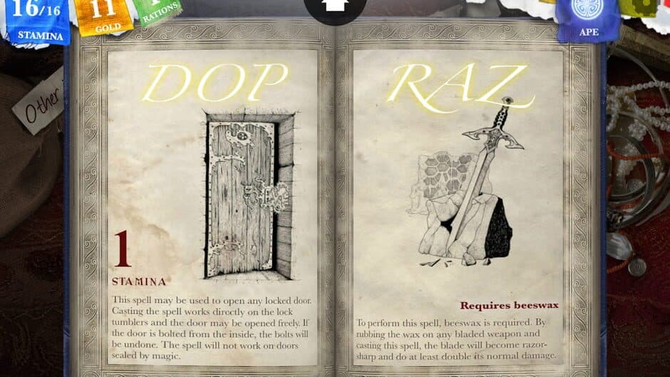 Sorcery! screenshot