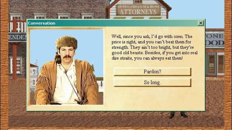 Oregon Trail II screenshot