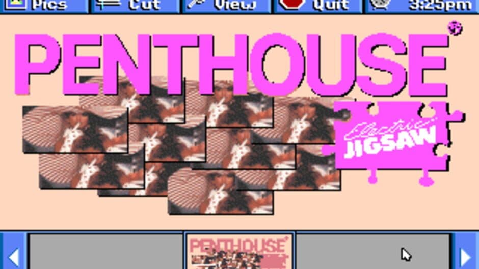 Penthouse Electric Jigsaw screenshot