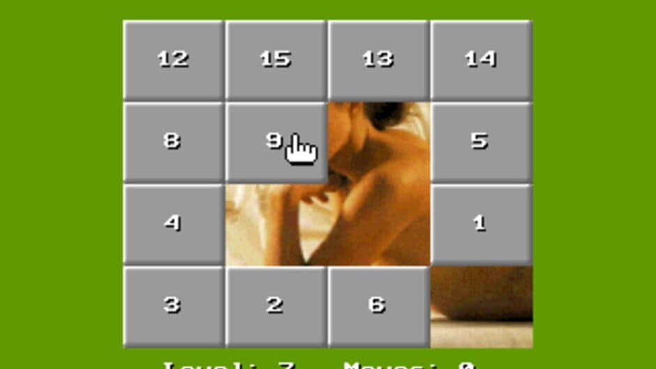 15 Move Hole Puzzle screenshot