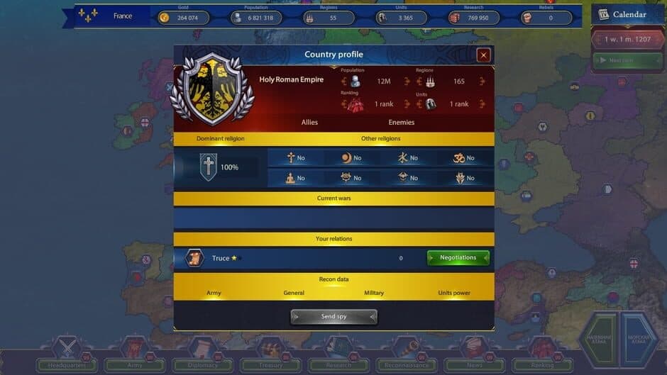 Generals & Rulers screenshot