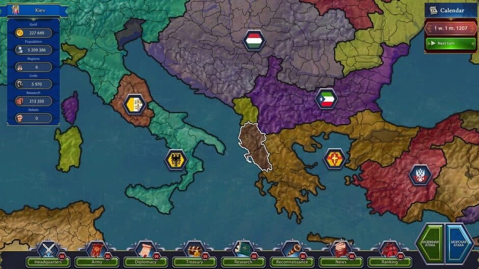 Generals & Rulers screenshot