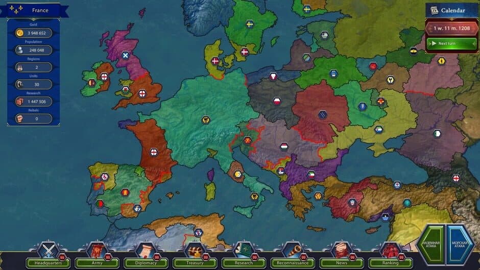 Generals & Rulers screenshot