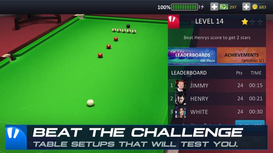Snooker Stars screenshot