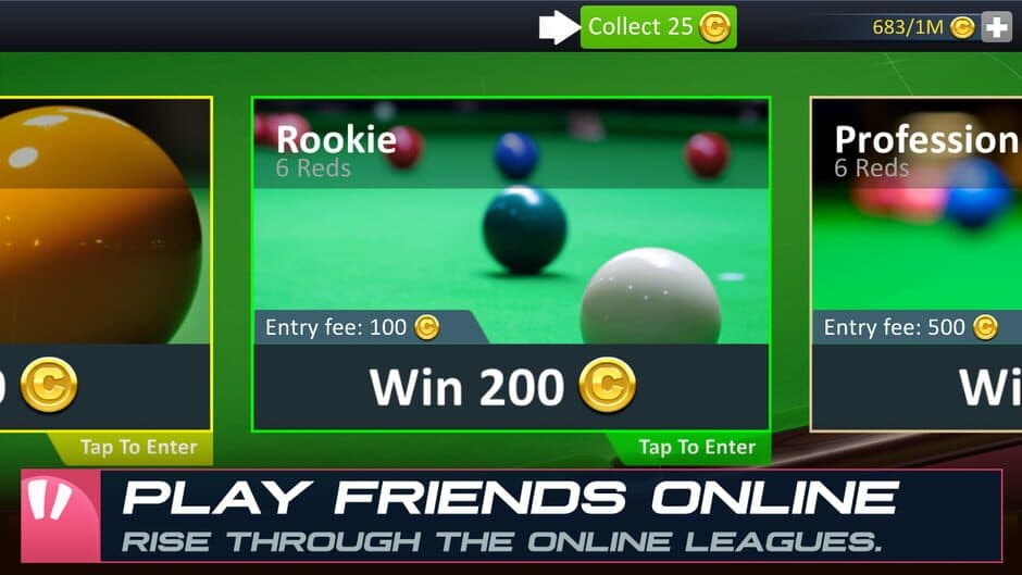 Snooker Stars screenshot