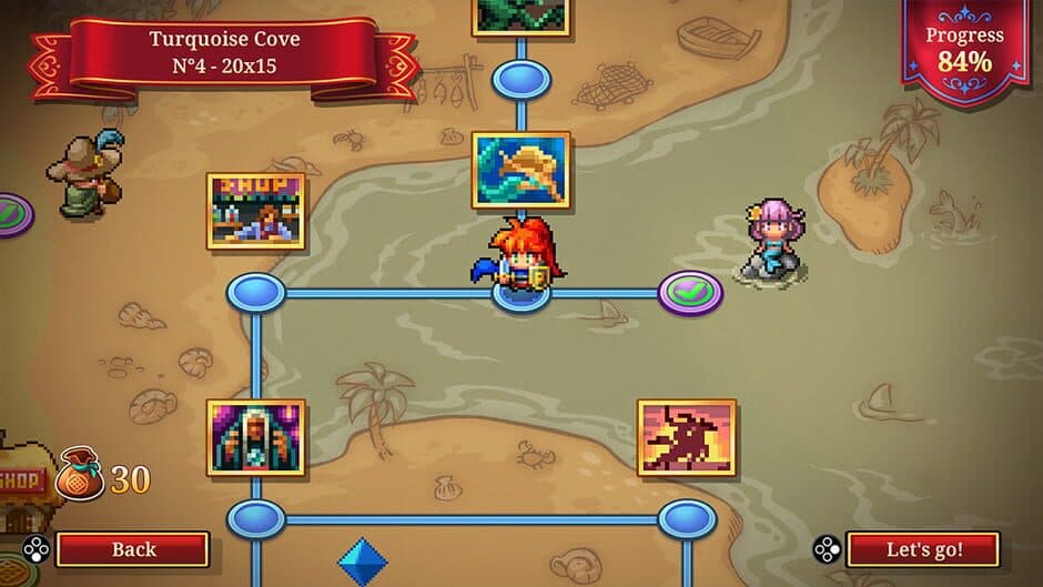PictoQuest: The Cursed Grids screenshot