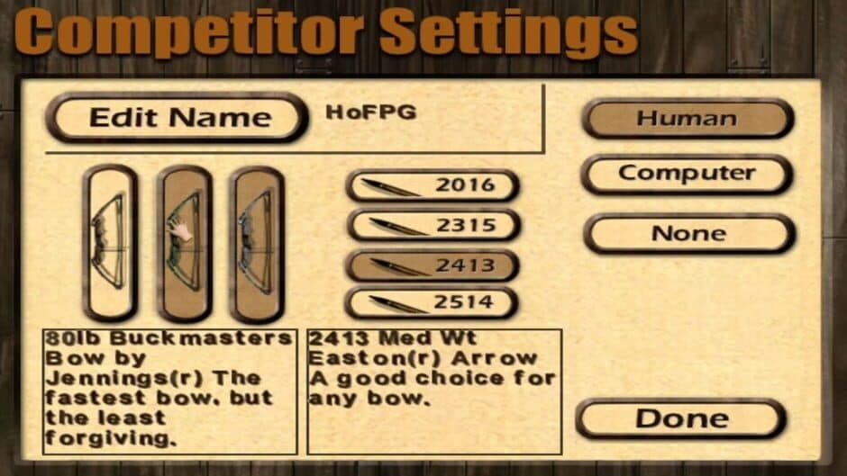 Buckmasters Top Bow Championship screenshot