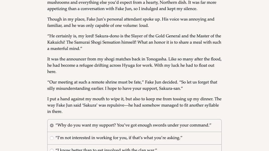 Samurai of Hyuga Book 4 screenshot