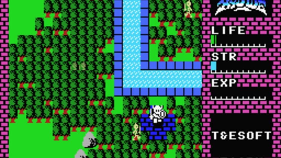 Hydlide screenshot