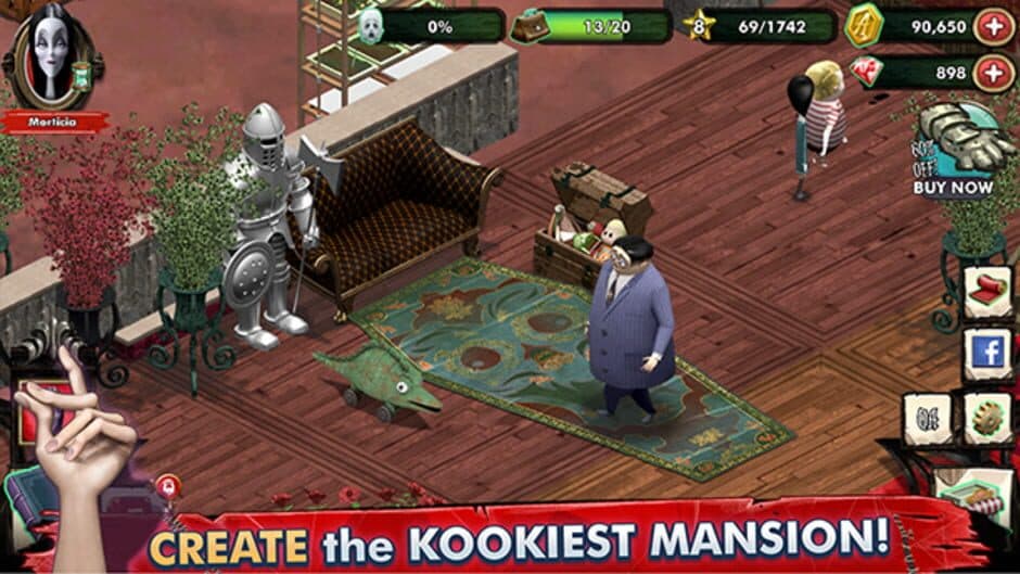 The Addams Family: Mystery Mansion screenshot