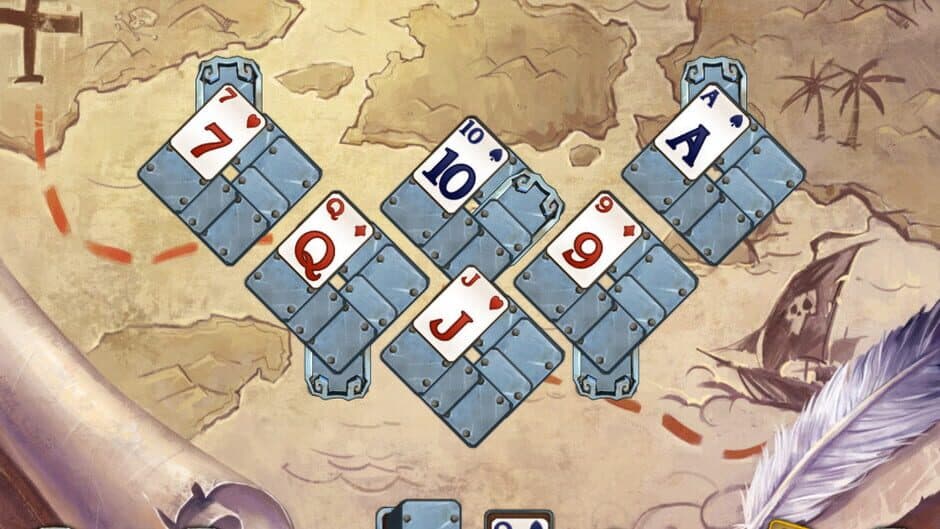 Solitaire Legend of the Pirates screenshot