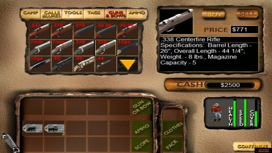 Cabela's Big Game Hunter 4 screenshot