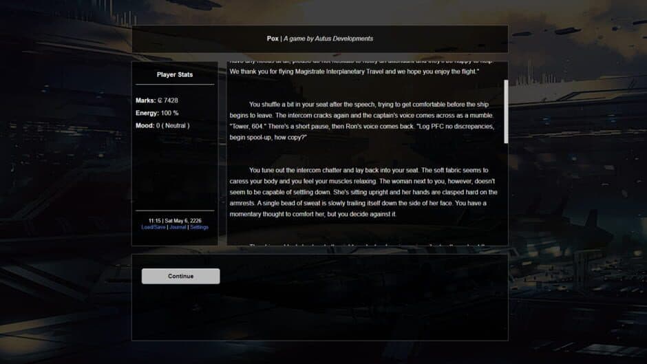 Pox screenshot