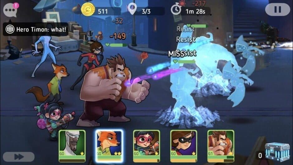Disney Heroes: Battle Mode screenshot