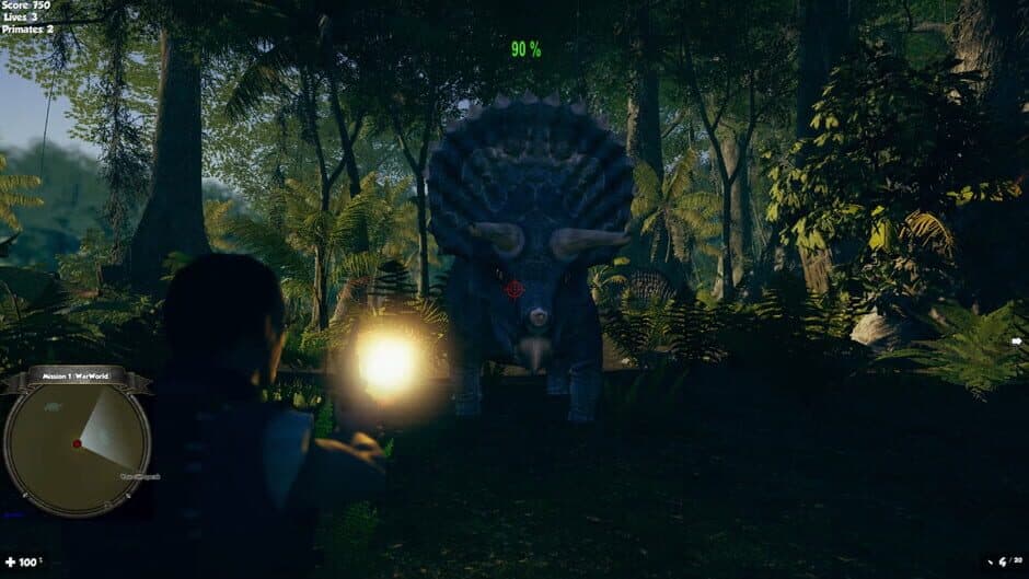 Dinosaur Hunting Patrol 3D Multiplayer Online screenshot