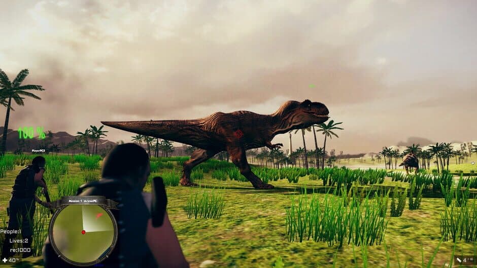 Dinosaur Hunting Patrol 3D Multiplayer Online screenshot