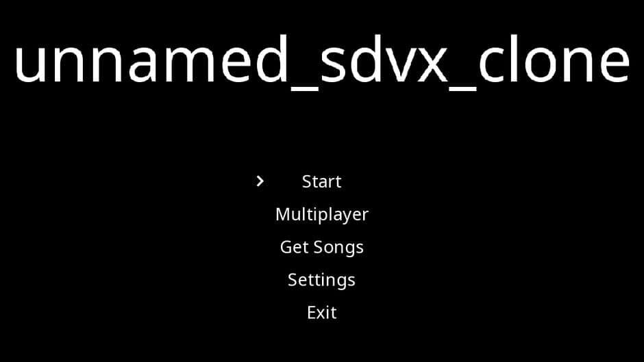 Unnamed SDVX Clone screenshot