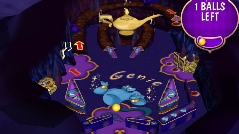 Aladdin Pinball screenshot
