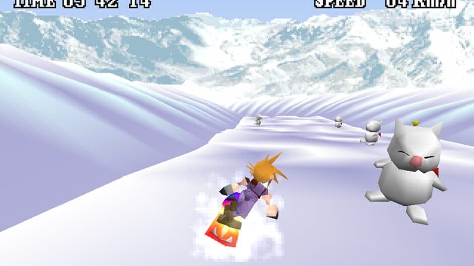 Final Fantasy VII Snowboarding screenshot