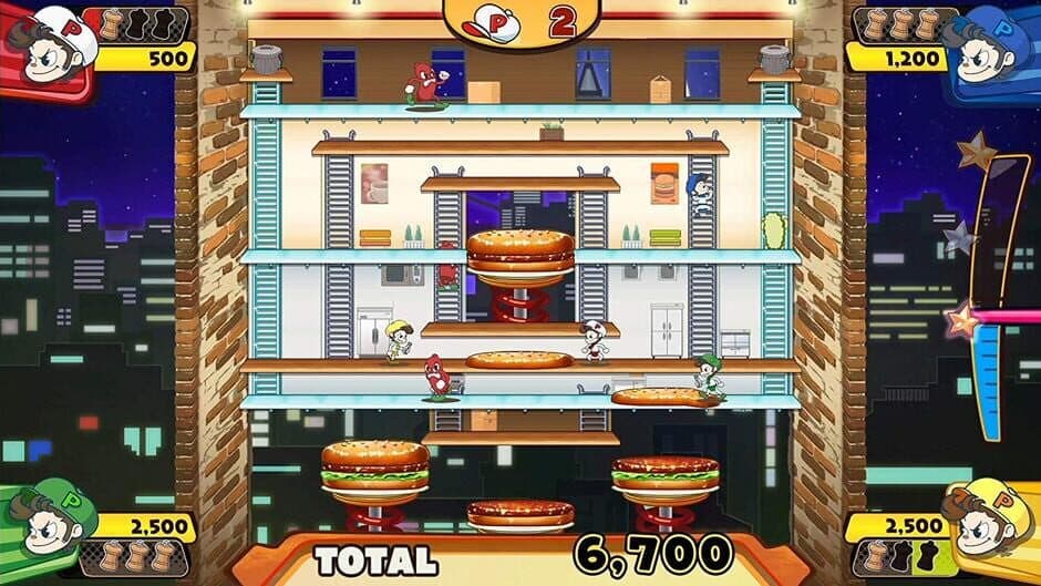 BurgerTime Party! screenshot