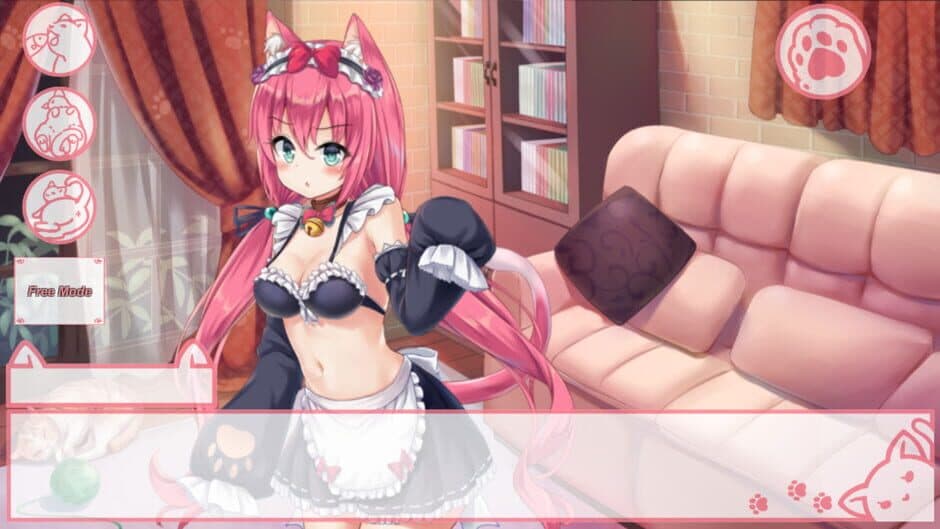 I got a cat maid screenshot