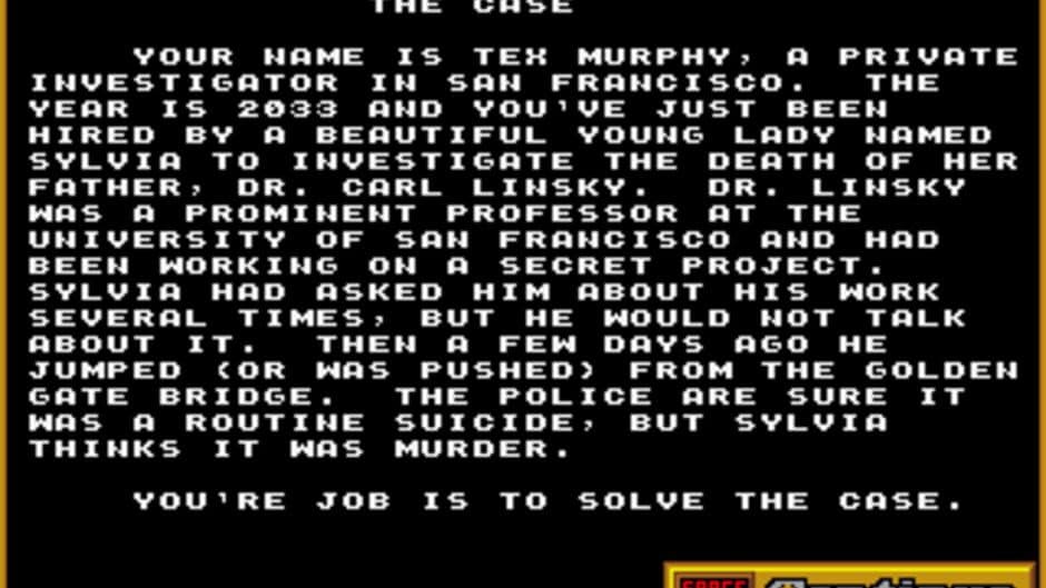 Tex Murphy: Mean Streets screenshot