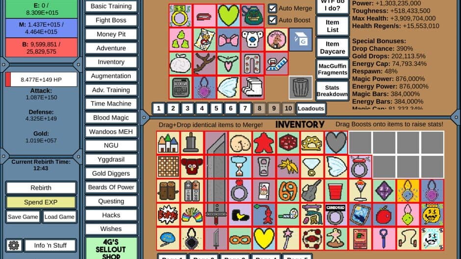 NGU Idle screenshot