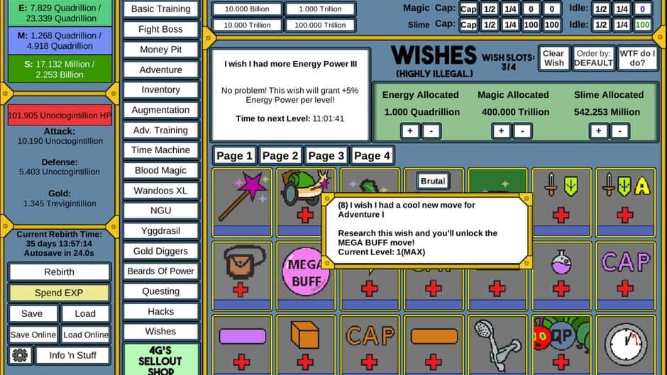 NGU Idle screenshot