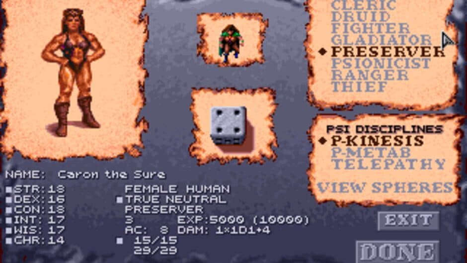 Dark Sun: Shattered Lands screenshot