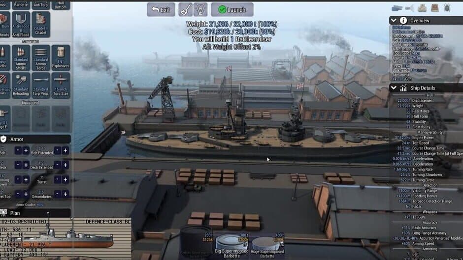 Ultimate Admiral: Dreadnoughts screenshot