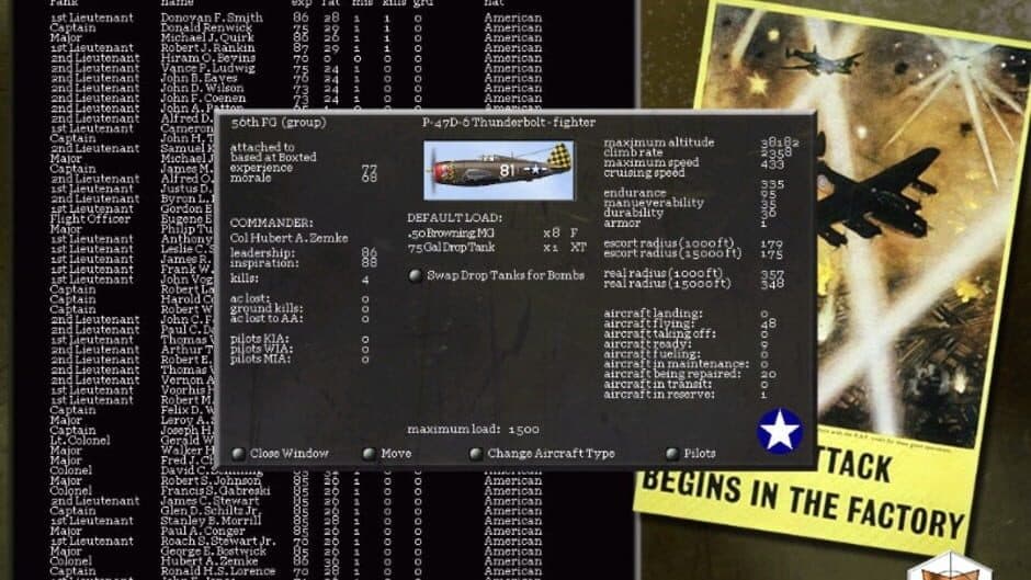 Gary Grigsby's Eagle Day to Bombing the Reich screenshot