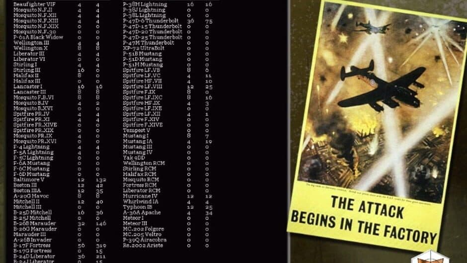 Gary Grigsby's Eagle Day to Bombing the Reich screenshot
