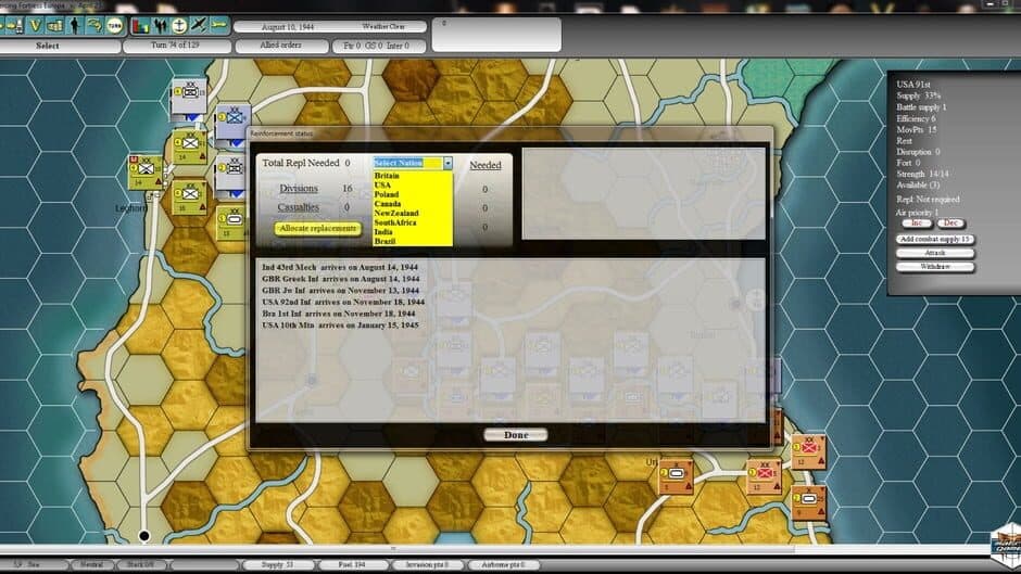 Piercing Fortress Europa screenshot