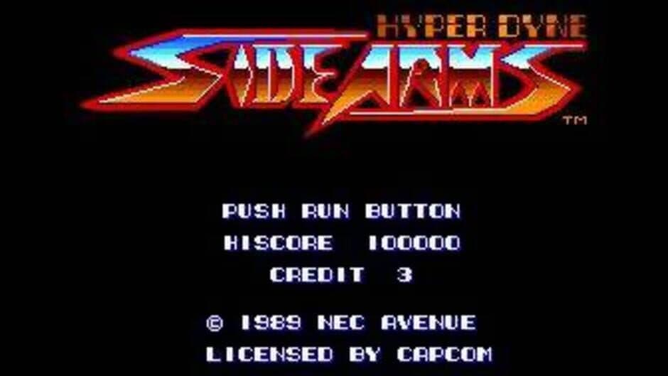 Hyper Dyne: Side Arms screenshot