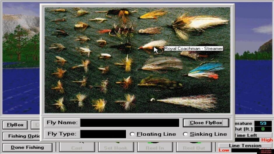 WinFish 3 - Fly Fishing screenshot