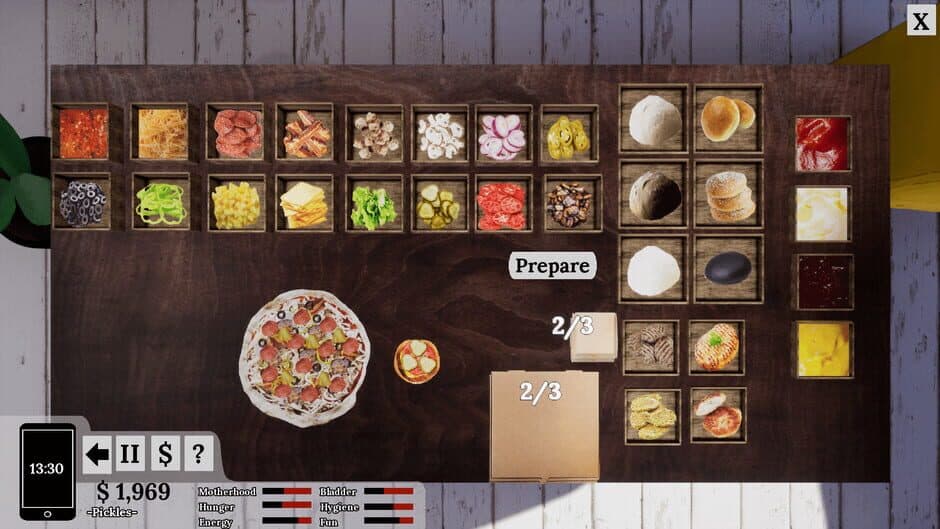 Mompreneur: Pizza Cooking Life Sim screenshot