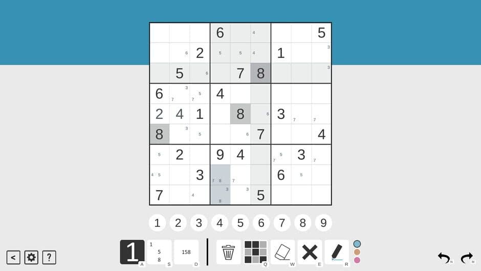 Classic Sudoku screenshot