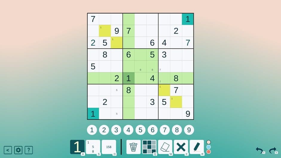 Classic Sudoku screenshot