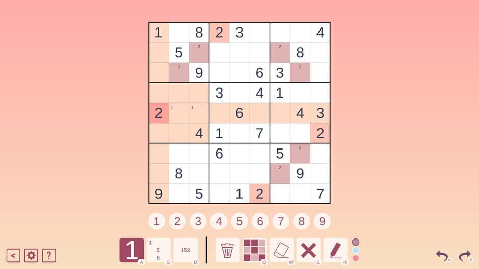 Classic Sudoku screenshot