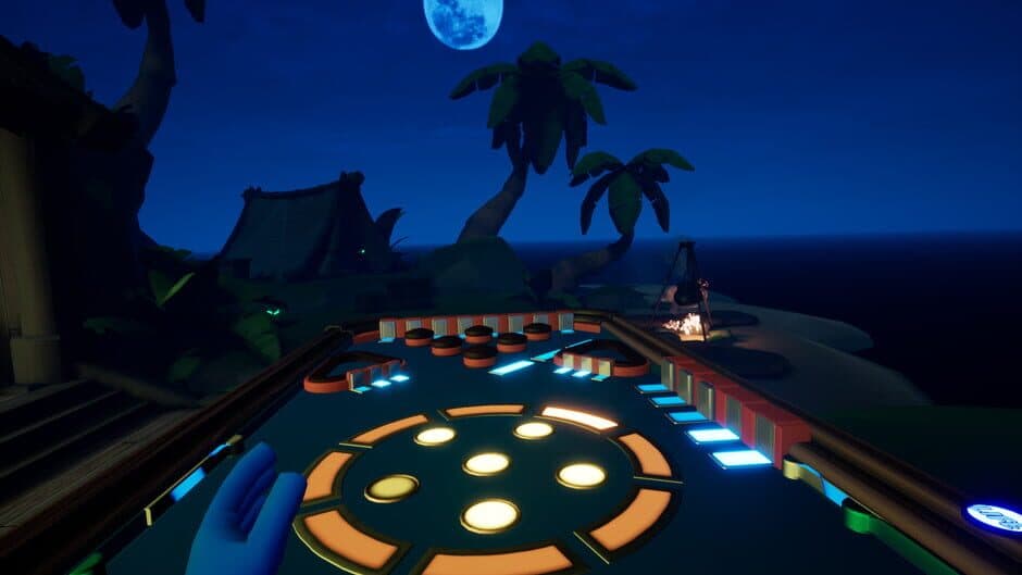 Tropical Air hockey screenshot
