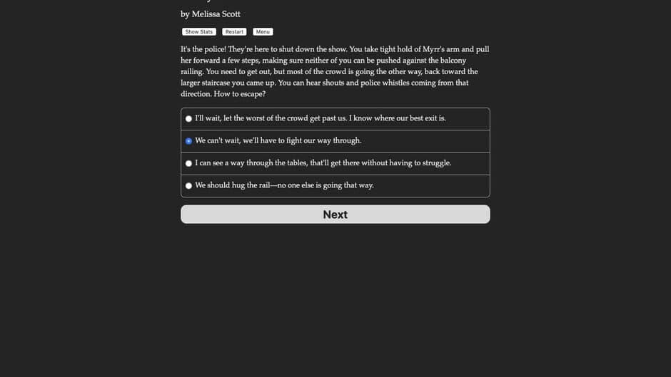A Player's Heart screenshot