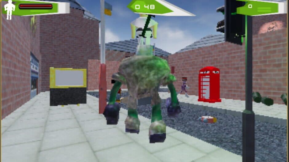 Alien street battle screenshot